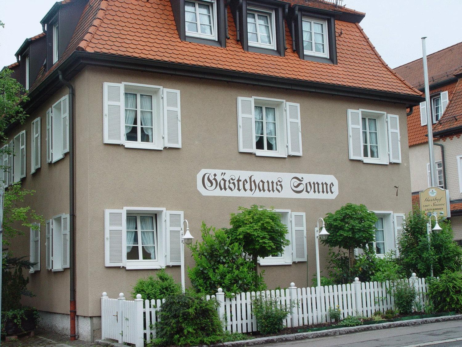 Gasthof Zur Sonne Stuttgart Exteriör bild